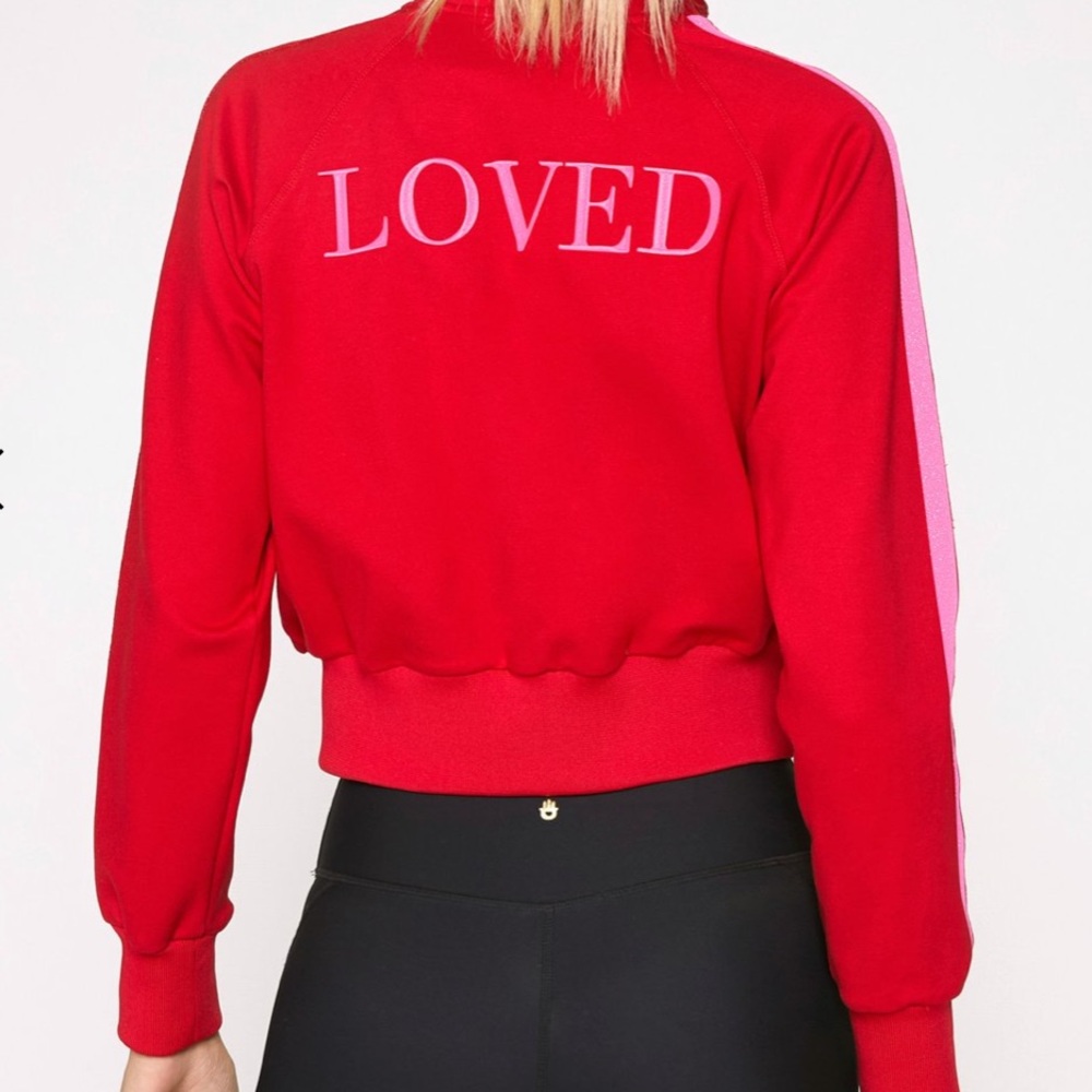 Loved Zip Up Classic Track Jacket